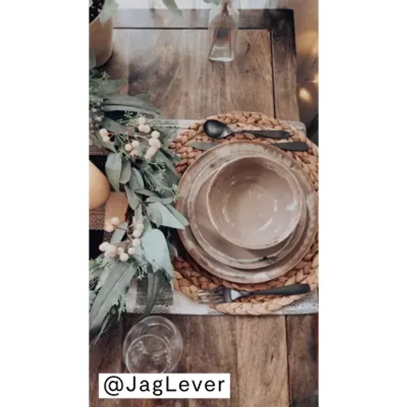 Tabletops Unlimited Tuscan Stoneware Dinner Plates