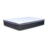 Primo Equilibria Pocket Coil 12" Medium/Firm Hybrid Euro Top Mattress a Box