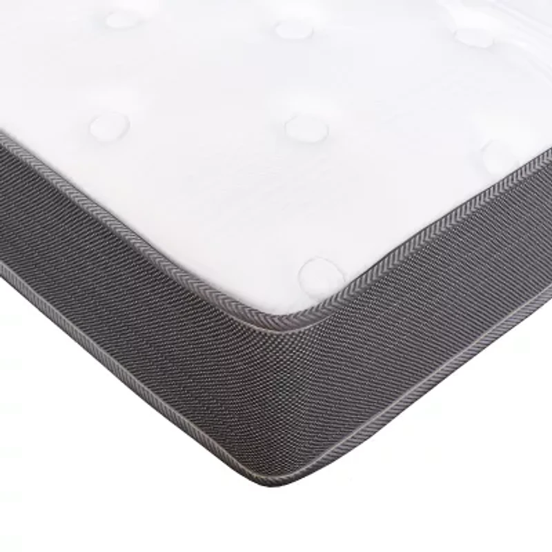 Primo Equilibria Pocket Coil 8" Medium Hybrid Tight Top Mattress a Box