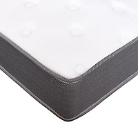 Primo Equilibria Pocket Coil 8" Medium Hybrid Tight Top Mattress a Box