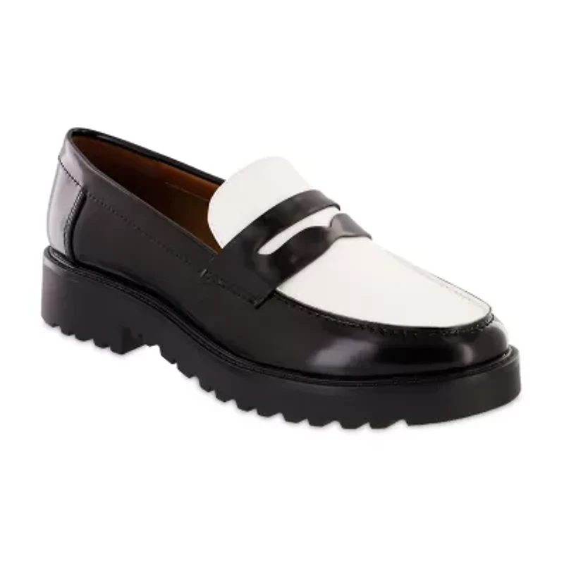 Mia Amore Hali Womens Moc Closed Toe Loafers