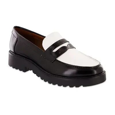 Mia Amore Hali Womens Moc Closed Toe Loafers