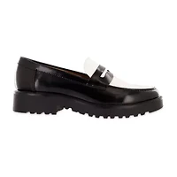 Mia Amore Hali Womens Moc Closed Toe Loafers