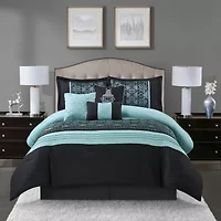 Stratford Park Stefano 7-pc. Midweight Comforter Set