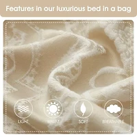 Stratford Park Shay 10-pc. Damask + Scroll Lightweight Comforter Set