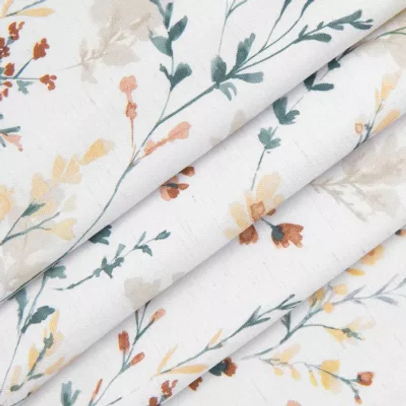 Fieldcrest Catalina Print Grommet Top Light-Filtering Single Curtain Panel