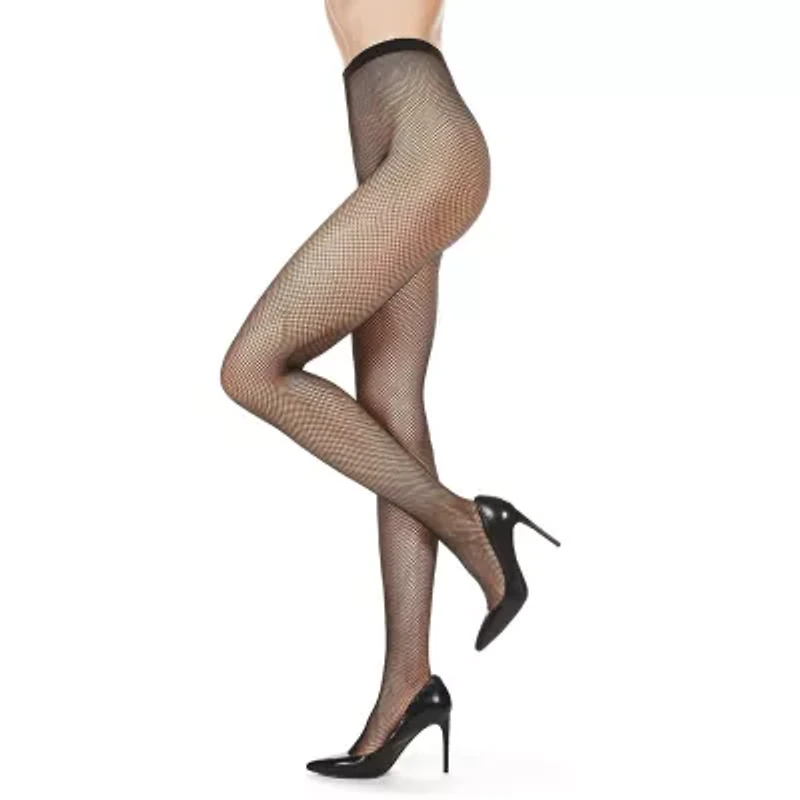 MeMoi Womens Classic Mini Fishnet Tights