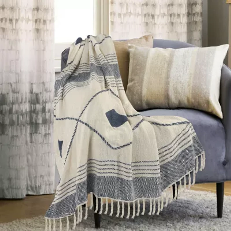 Lr Home Allies Diamond Washable Throw