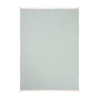 Lr Home Sunty Solid Washable Throw
