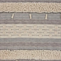 Lr Home Miles Stripe Washable Throw