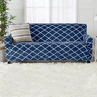Linery Stretch Velvet Plush Sofa Slipcover