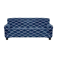 Linery Stretch Velvet Plush Sofa Slipcover