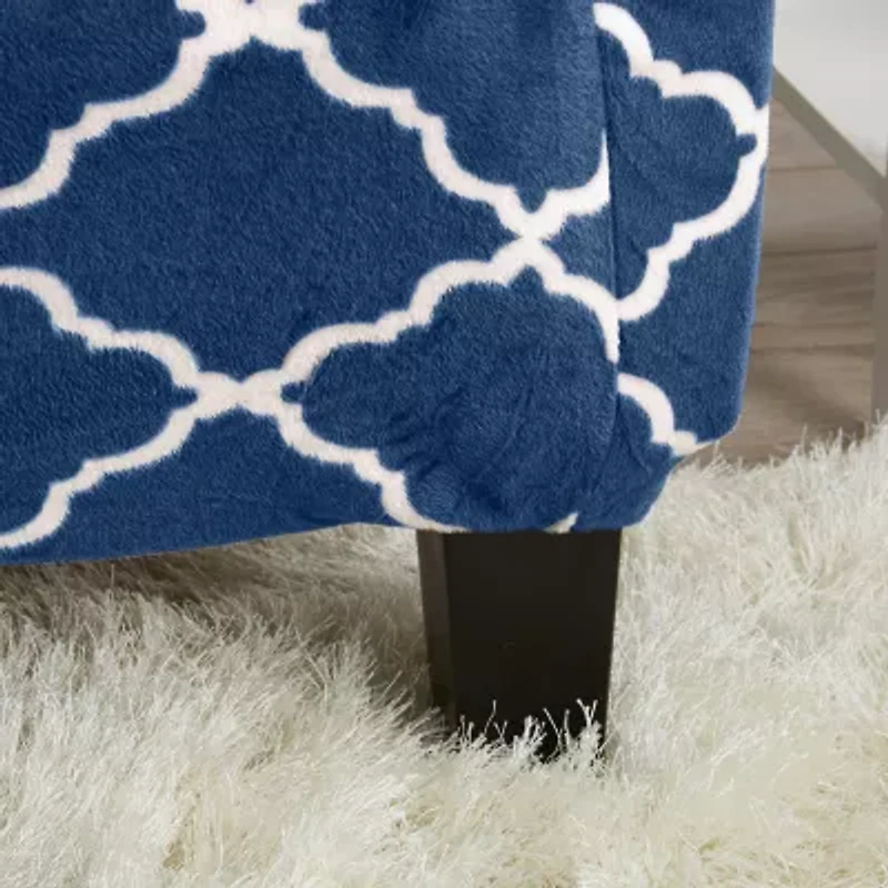 Linery Stretch Velvet Plush Recliner Slipcover