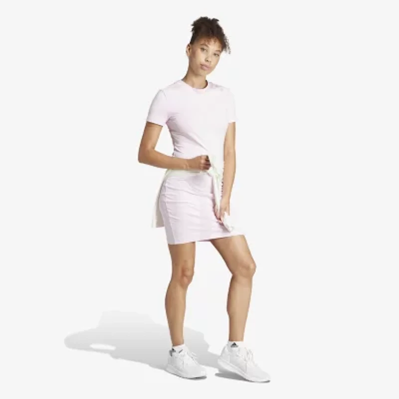adidas Womens Short Sleeve T-Shirt Dress