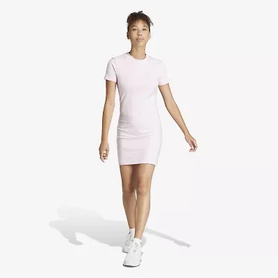 adidas Womens Short Sleeve T-Shirt Dress