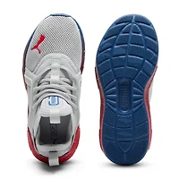 PUMA Soft Enzo 5 Speckle Fade Little Kid Boys Running Shoes
