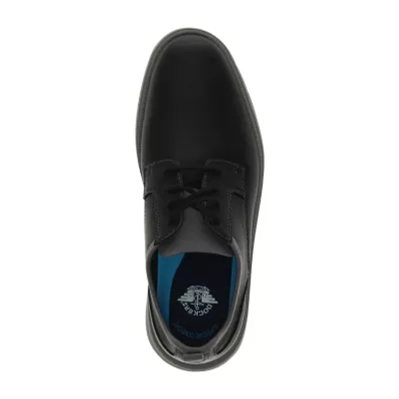 Dockers Herron Mens Round Closed Toe Oxford Shoes
