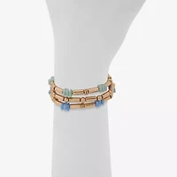 a.n.a Gold Tone Womens 3-pc. Bracelet Set