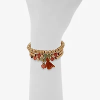 a.n.a Gold Tone Womens 3-pc. Bracelet Set