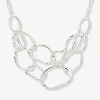 Worthington Silver Tone Womens 17 Inch Strand Necklace