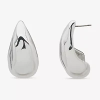 Worthington Silver Tone Womens Drop Earrings