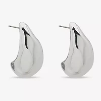 Worthington Silver Tone Womens Drop Earrings