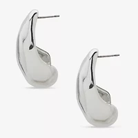 Worthington Silver Tone Womens Drop Earrings