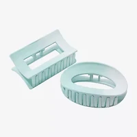 Arizona Light Blue Cut Out 2-pc. Hair Clip