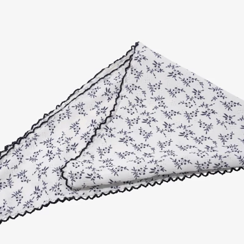 Arizona White & Blue Floral Hair Scarf