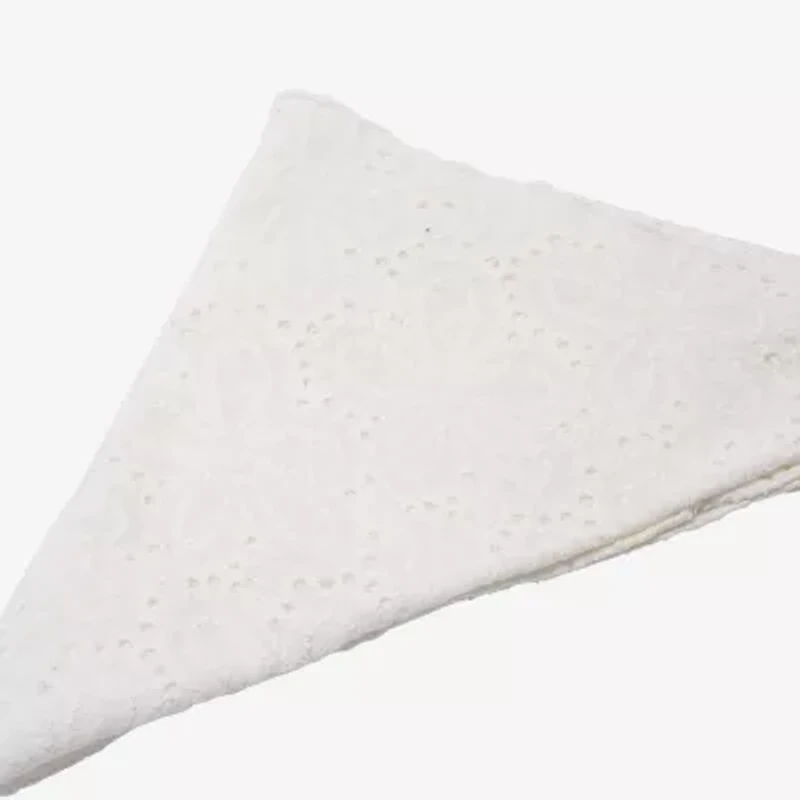 Arizona White Eyelet Hair Scarf