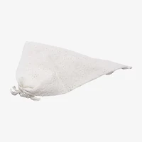 Arizona White Eyelet Hair Scarf