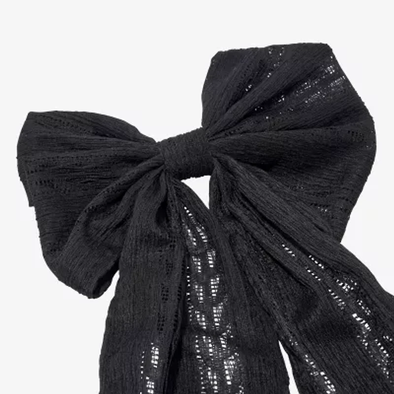 Arizona Black Lace Hair Bow