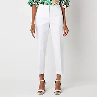 Liz Claiborne Emma Emma Womens Tall Ankle Mid Rise Ankle Pant