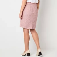 Liz Claiborne Womens Pencil Skirt Tall