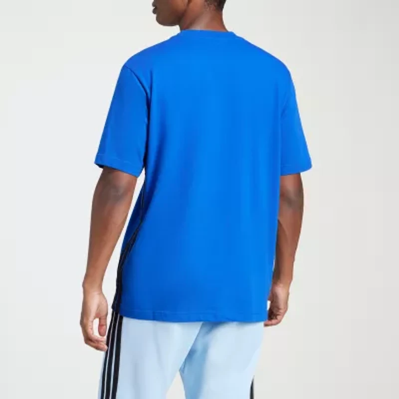 adidas Mens Crew Neck Short Sleeve Active T-Shirt
