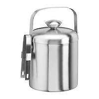 Kraftware Barware Brushed Stainless Steel 3-pc. Ice Bucket