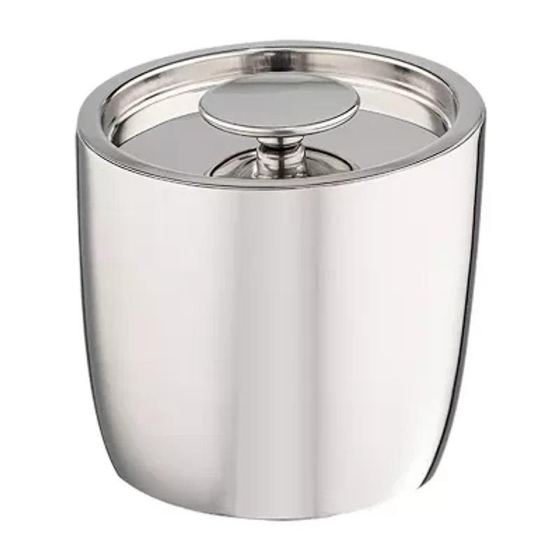 Kraftware Slant Stainless Ice Bucket
