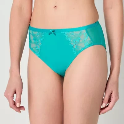 Ambrielle Tulip Lace Womens High Cut Panty 364241