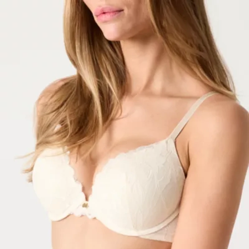 Ambrielle Tulip Lace Push Up Bra