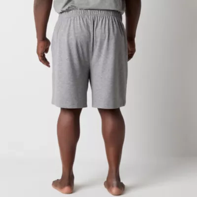 Shaquille O'Neal XLG Mens Knit Big and Tall Pajama Shorts