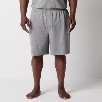Shaquille O'Neal XLG Mens Knit Big and Tall Pajama Shorts