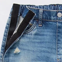 Arizona Juniors Womens Highest Rise Straight Leg Seated Wear Jean