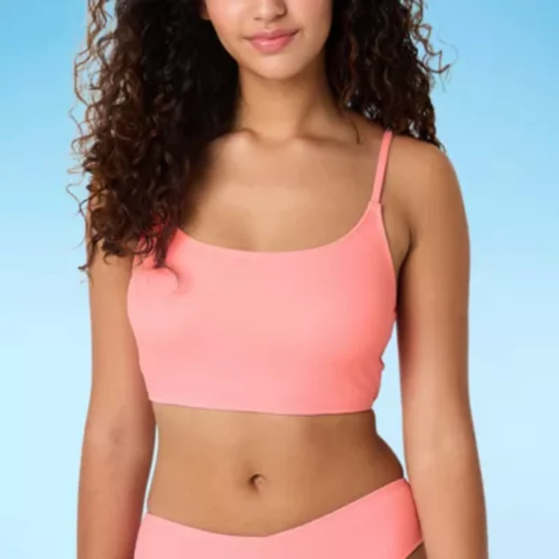 Forever 21 Womens Adjustable Straps Juniors Bralette Bikini Swimsuit Top