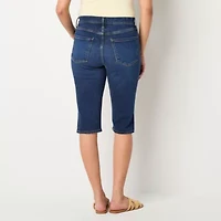 a.n.a High Rise Denim Capri Pants