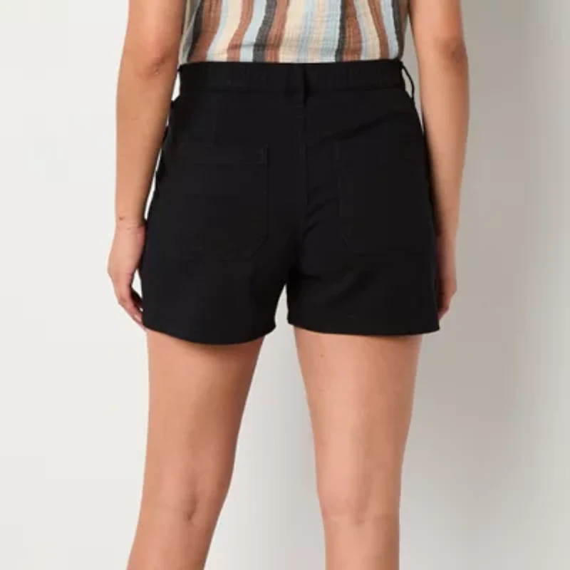 a.n.a Womens Highest Rise 3.5" Utility Chino Short
