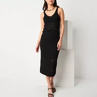 Worthington Womens Sweater Skirt