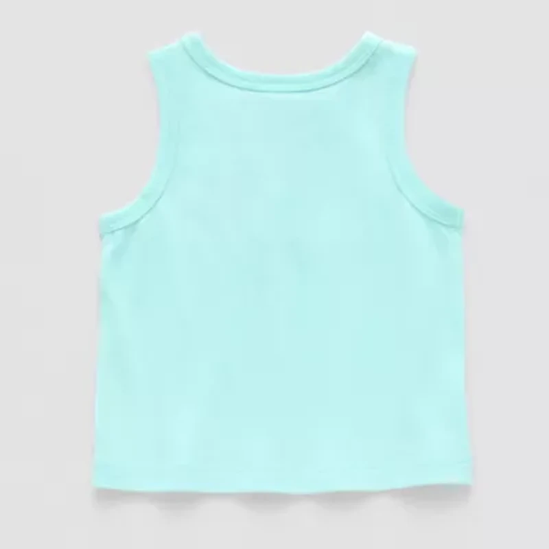 Okie Dokie Baby Boys Henley Neck Sleeveless Tank Top