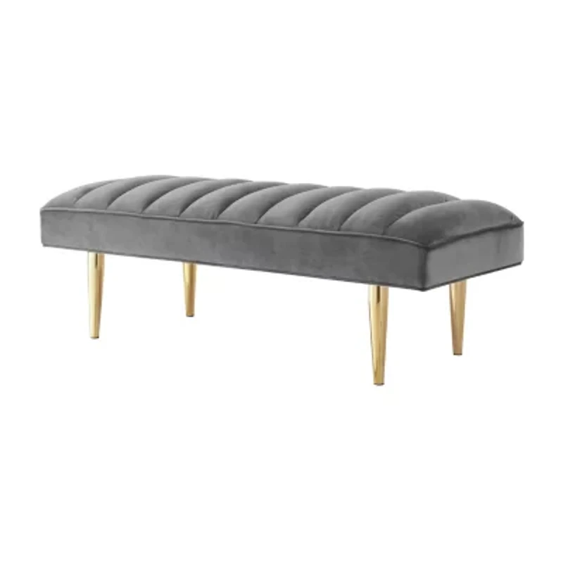 Inspired Home® Denver Upholstered Bench