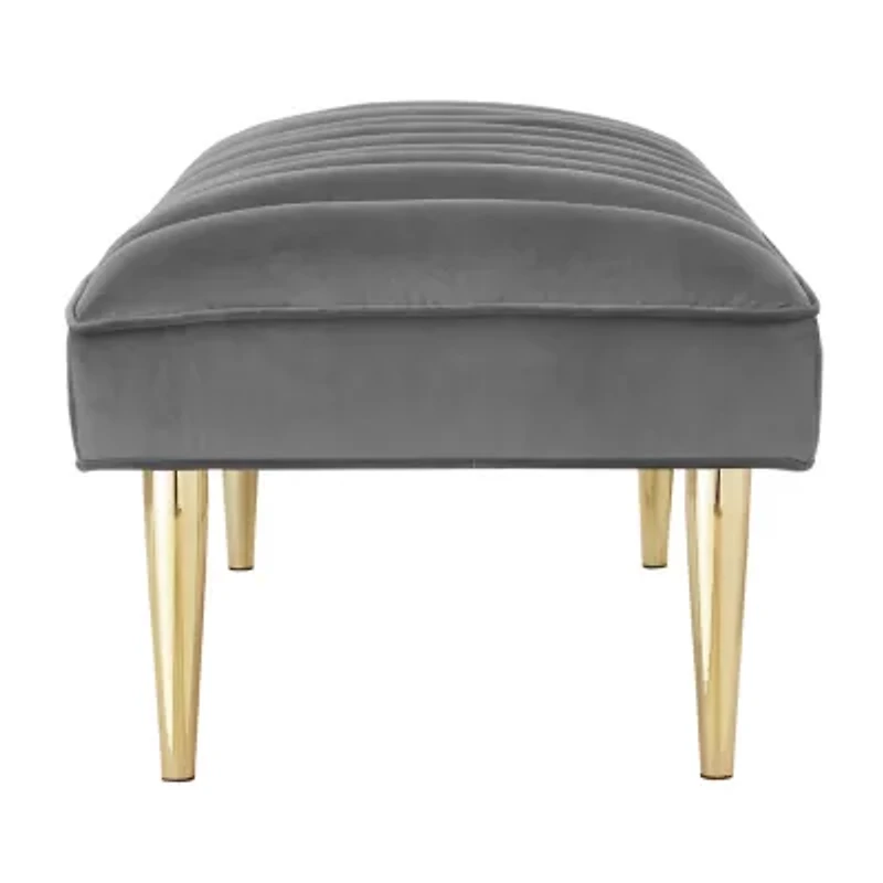 Inspired Home® Denver Upholstered Bench