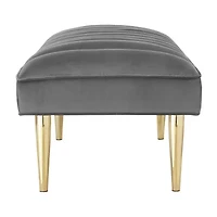 Inspired Home® Denver Upholstered Bench
